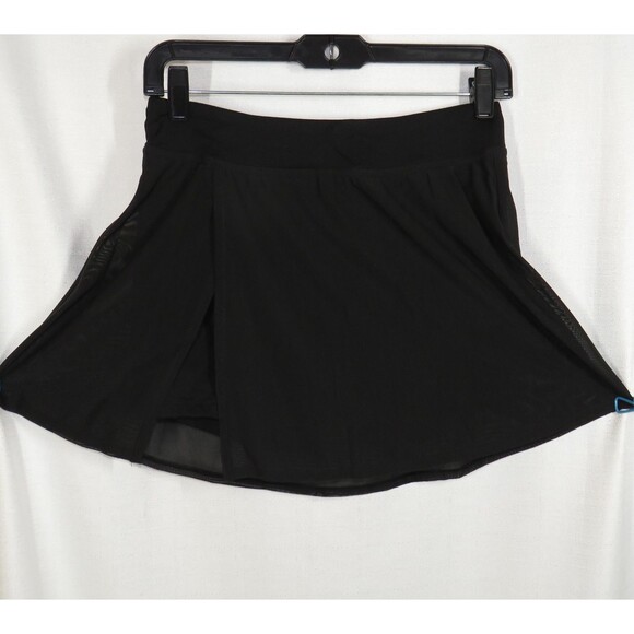 Halara Black High Waisted Mesh Mini Skort Size Small - Picture 9 of 10